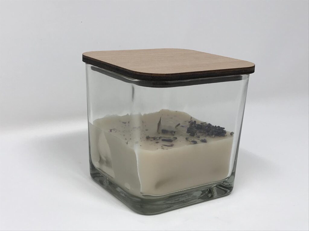Square Candle Jars